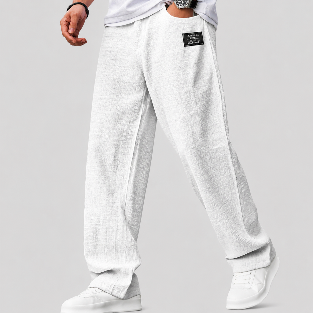 Marco | Pantaloni Casual Lino Premium