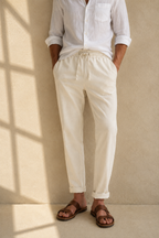 Sicilia | Pantaloni Lino Eleganti