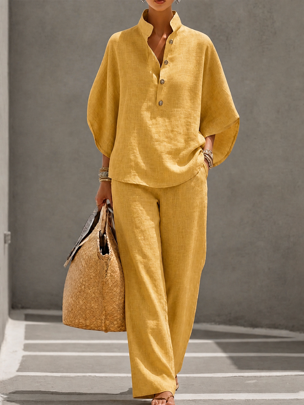 Carlotta | Completo Pantalone Palazzo