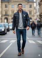 Romano | Giacca Urbana Trapuntata