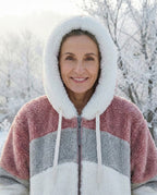 Ombretta | Cappotto Peluche Bicolore
