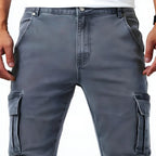 Gennaro | Pantaloni Cargo Stretch