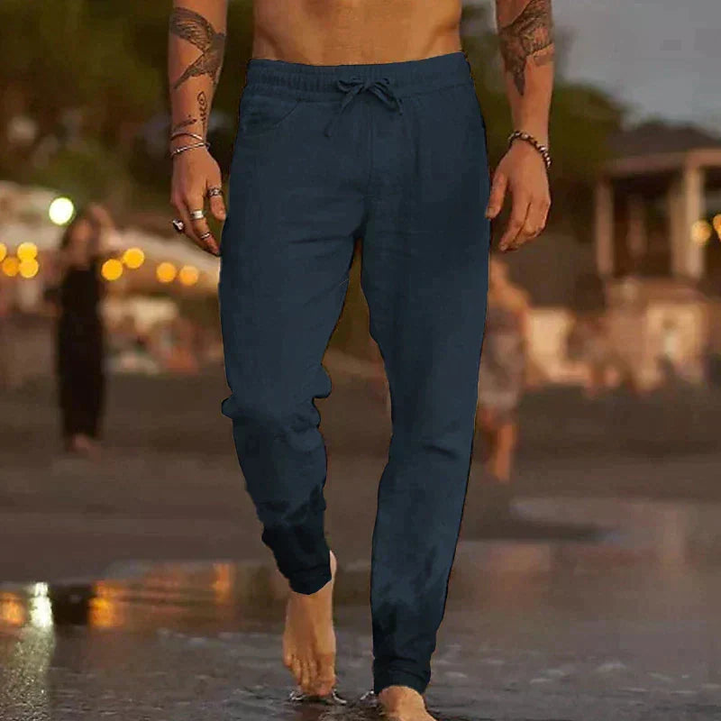 Mateo Beach | Pantaloni Estivi in Lino