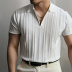Carmelo | Polo Bianco Elegante
