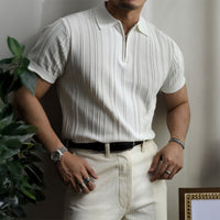 Carmelo | Polo Bianco Elegante
