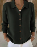 Fosca | Cardigan con Collo e Bottoni