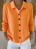 Fosca | Cardigan con Collo e Bottoni