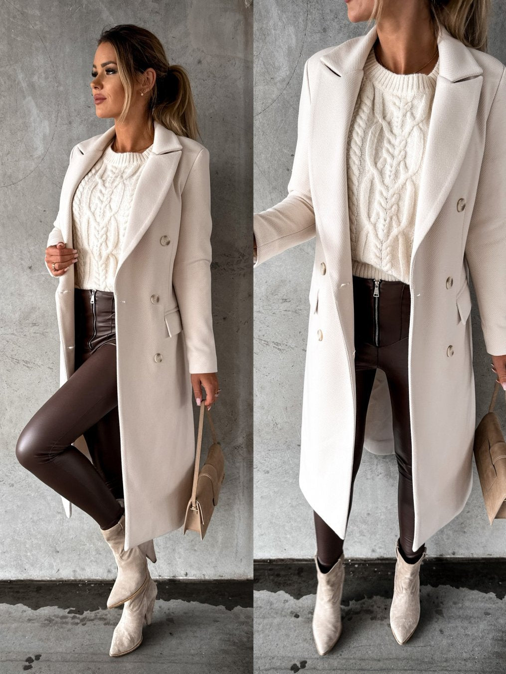 Loredana | Cappotto Lungo Casual