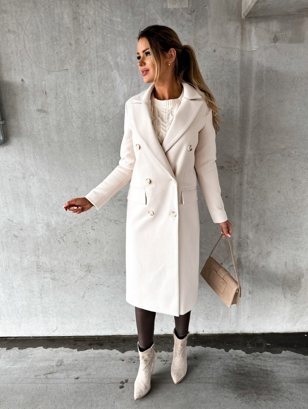 Loredana | Cappotto Lungo Casual