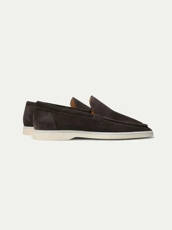 Classico | Mocassino Camoscio — Marrone