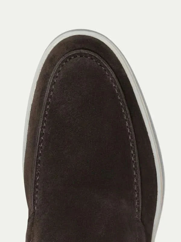 Classico | Mocassino Camoscio — Marrone