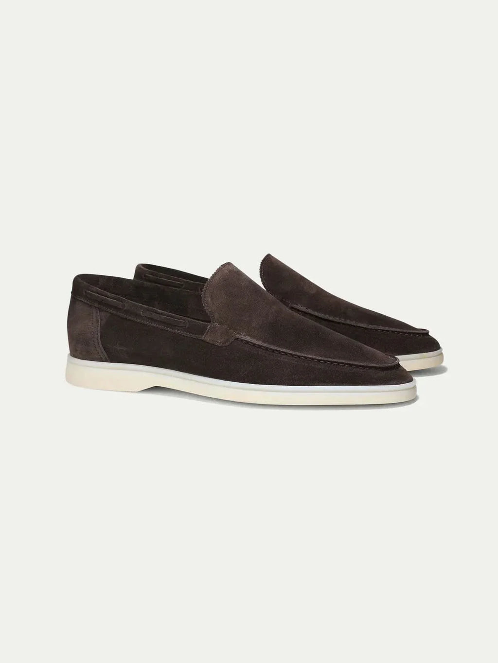 Classico | Mocassino Camoscio — Marrone