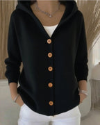 Rosetta | Cardigan con Cappuccio