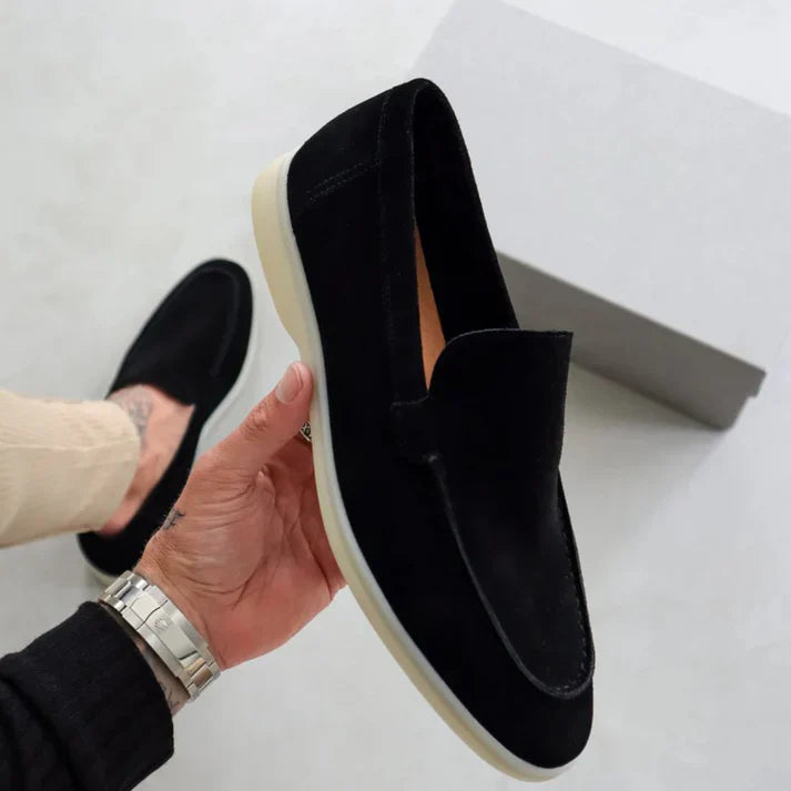 Adriano | Mocassini Camoscio Premium
