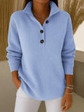 Amalia | Maglione Polo con Scollo a V