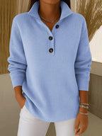 Amalia | Maglione Polo con Scollo a V
