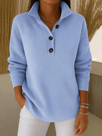 Amalia | Maglione Polo con Scollo a V