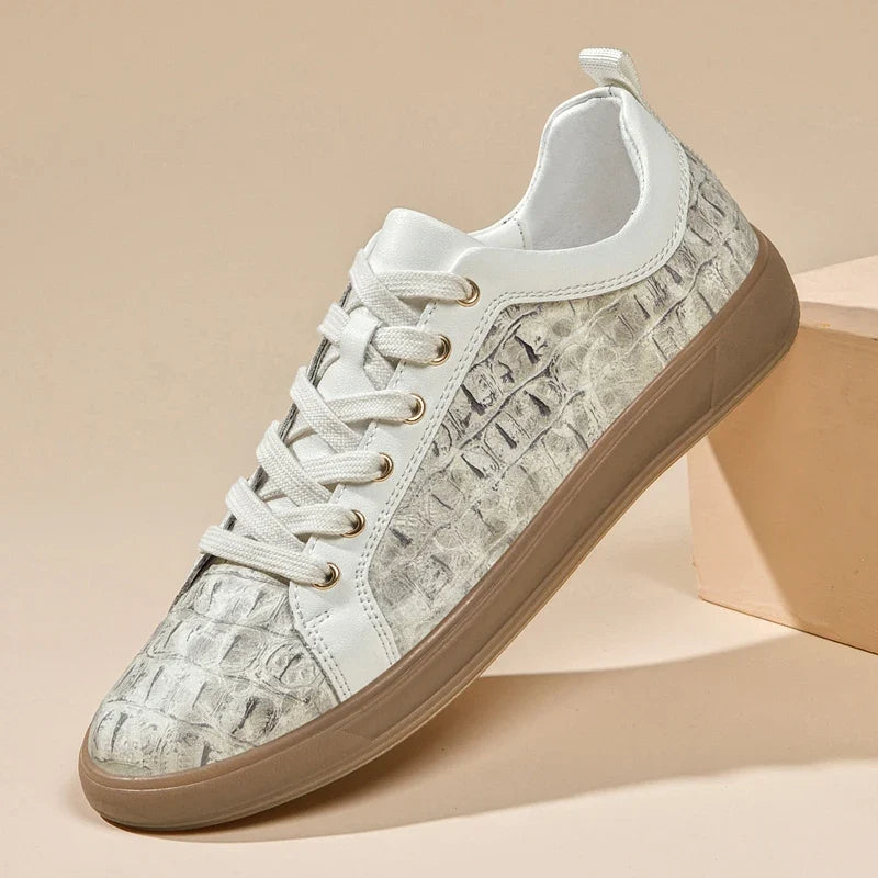 Enzo / Sneakers Pelle Elegante