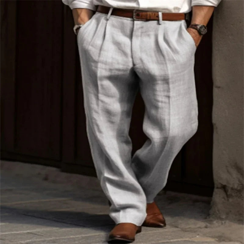 Corsaro | Pantaloni Sartoriali in Lino