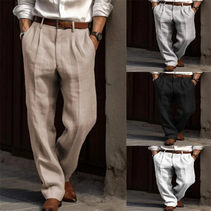 Corsaro | Pantaloni Sartoriali in Lino