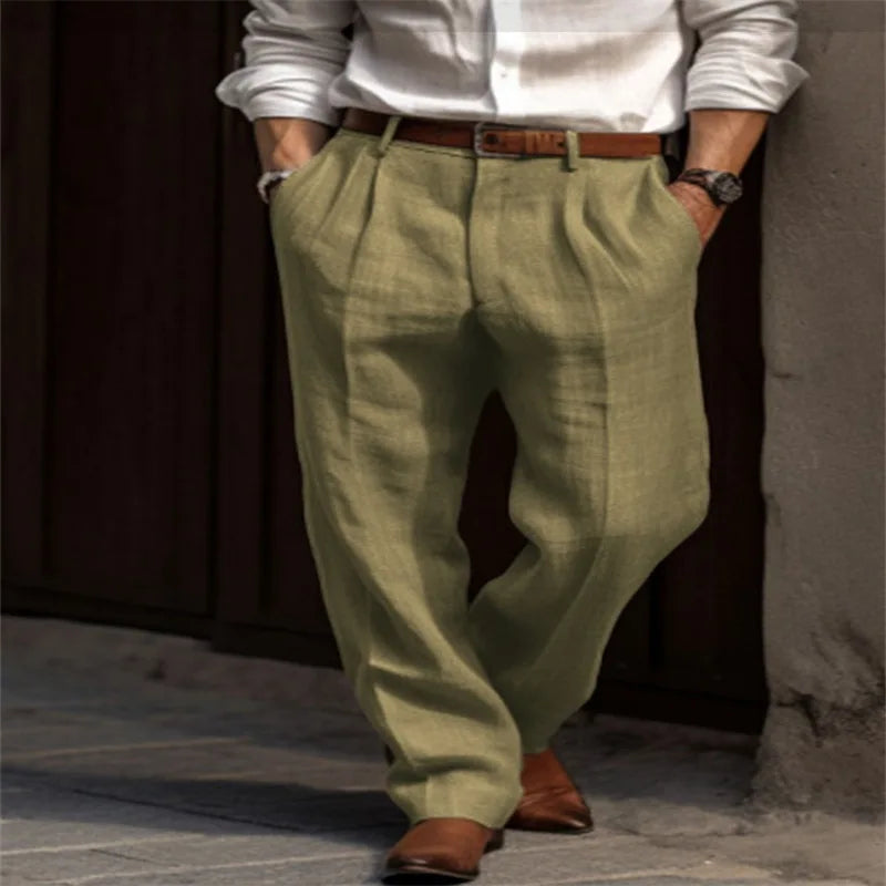Corsaro | Pantaloni Sartoriali in Lino