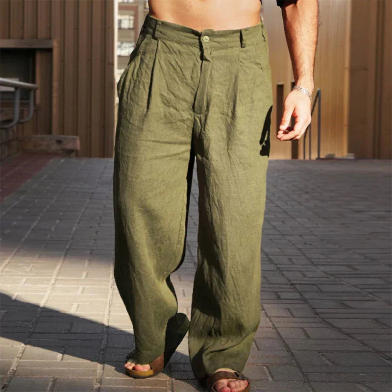 Padova | Pantaloni Lino Casual