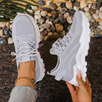 Altezza | Sneakers Platform Bianche