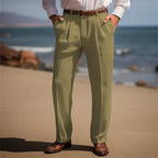 Como | Pantaloni Lino Eleganti