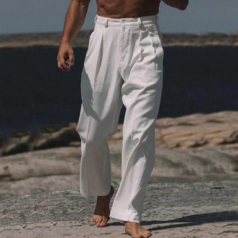 Corsaro | Pantaloni Sartoriali in Lino