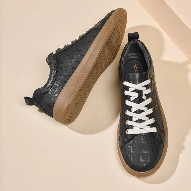Enzo / Sneakers Pelle Elegante