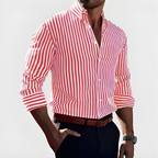 Cristiano | Camicia Righe Elegante