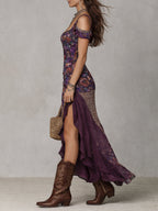 Delia | Abito Maxi Leopardo