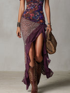Delia | Abito Maxi Leopardo