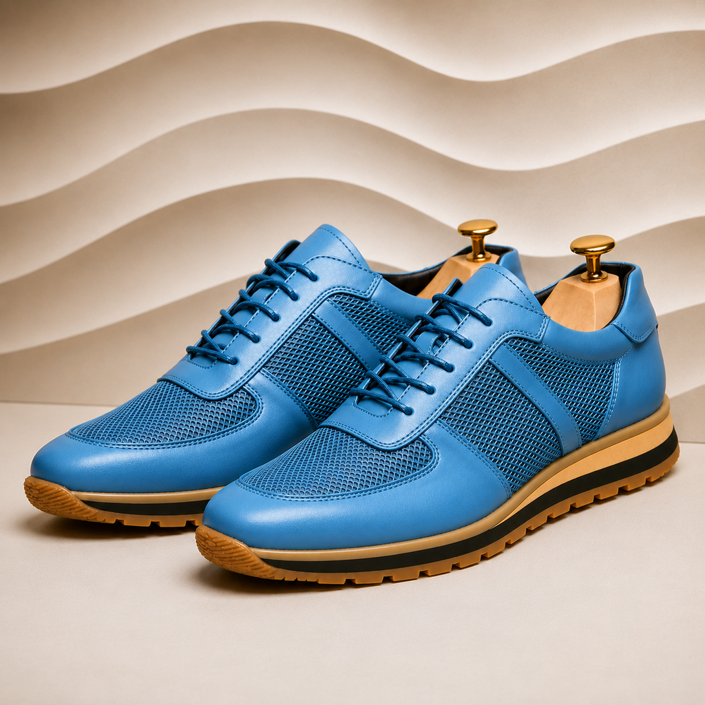 Milano | Sneakers Pelle Pieno Fiore