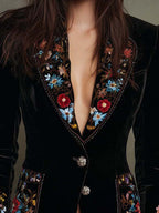Mirella | Blazer Ricamato Floreale