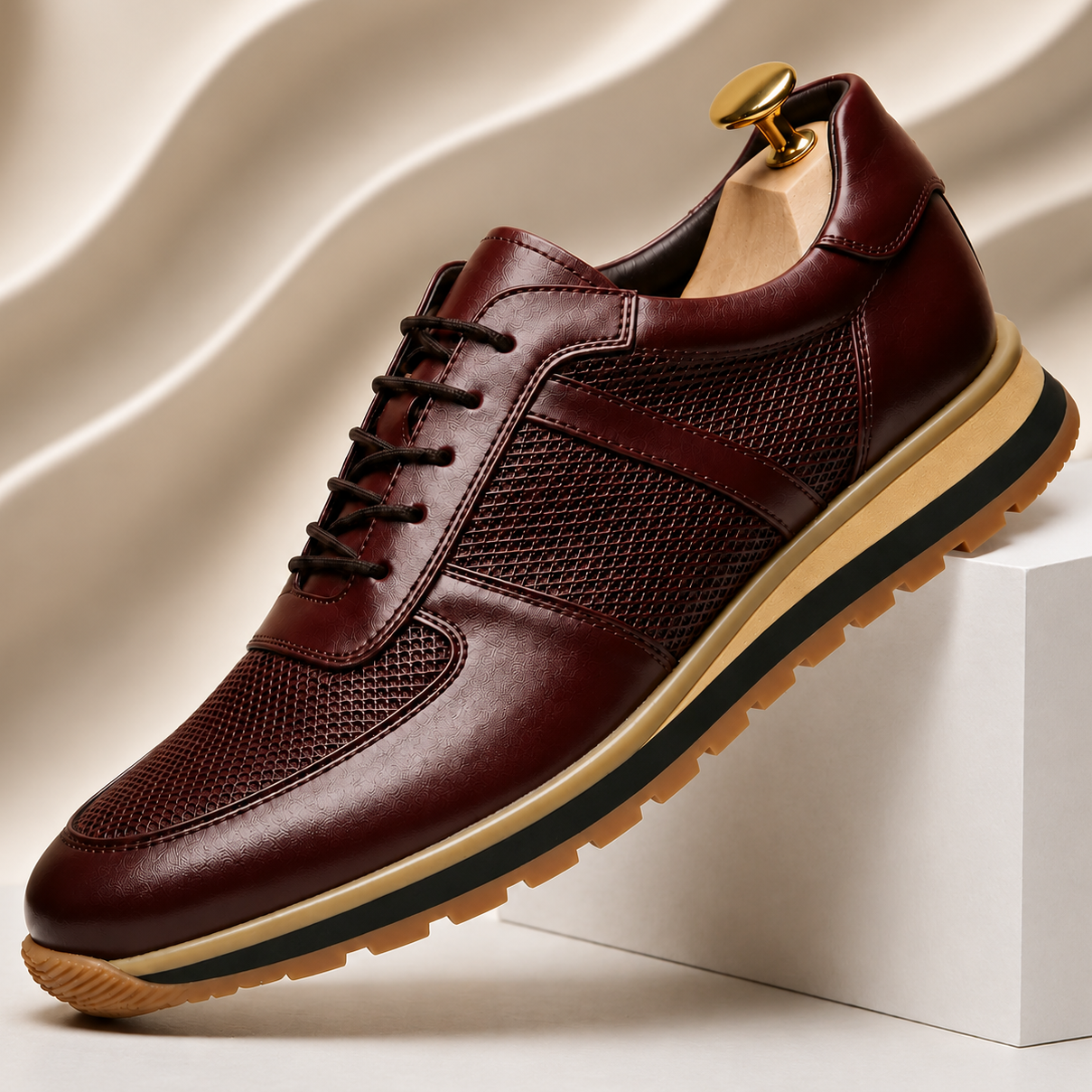Milano | Sneakers Pelle Pieno Fiore