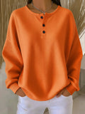 Miranda | Felpa Henley Goffrata