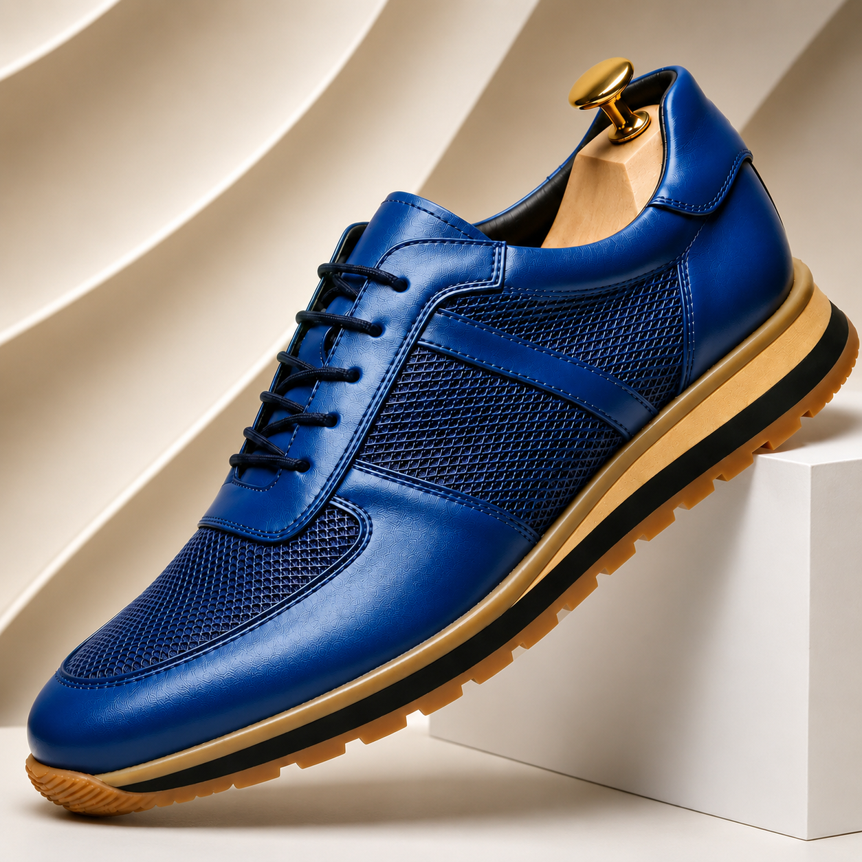 Milano | Sneakers Pelle Pieno Fiore