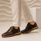 Milano | Sneakers Pelle Pieno Fiore