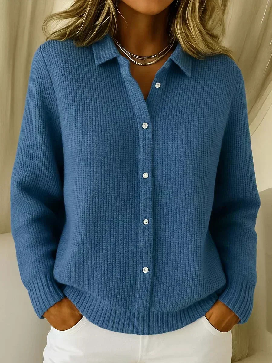 Rachele | Cardigan Testurizzato con Bottoni