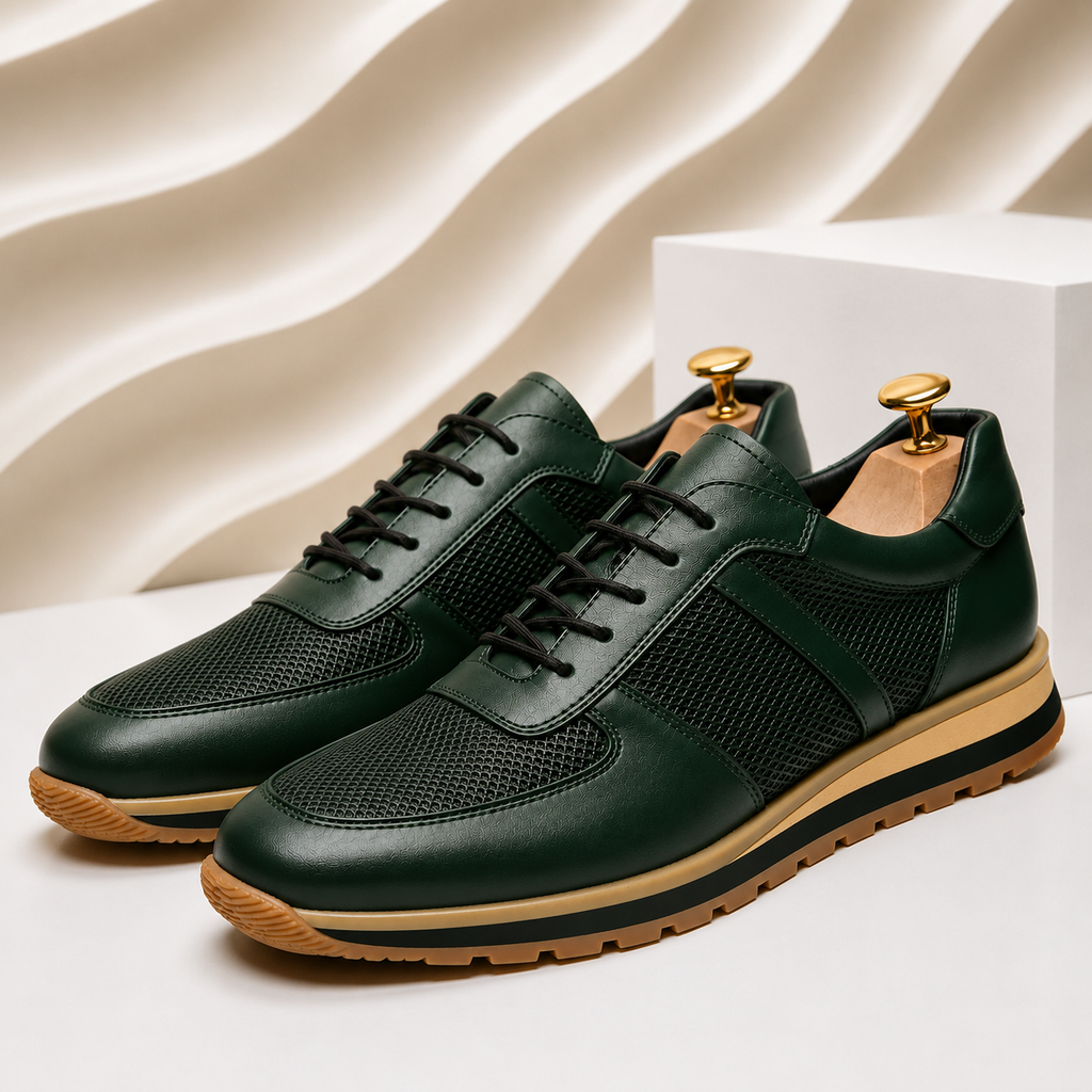 Milano | Sneakers Pelle Pieno Fiore