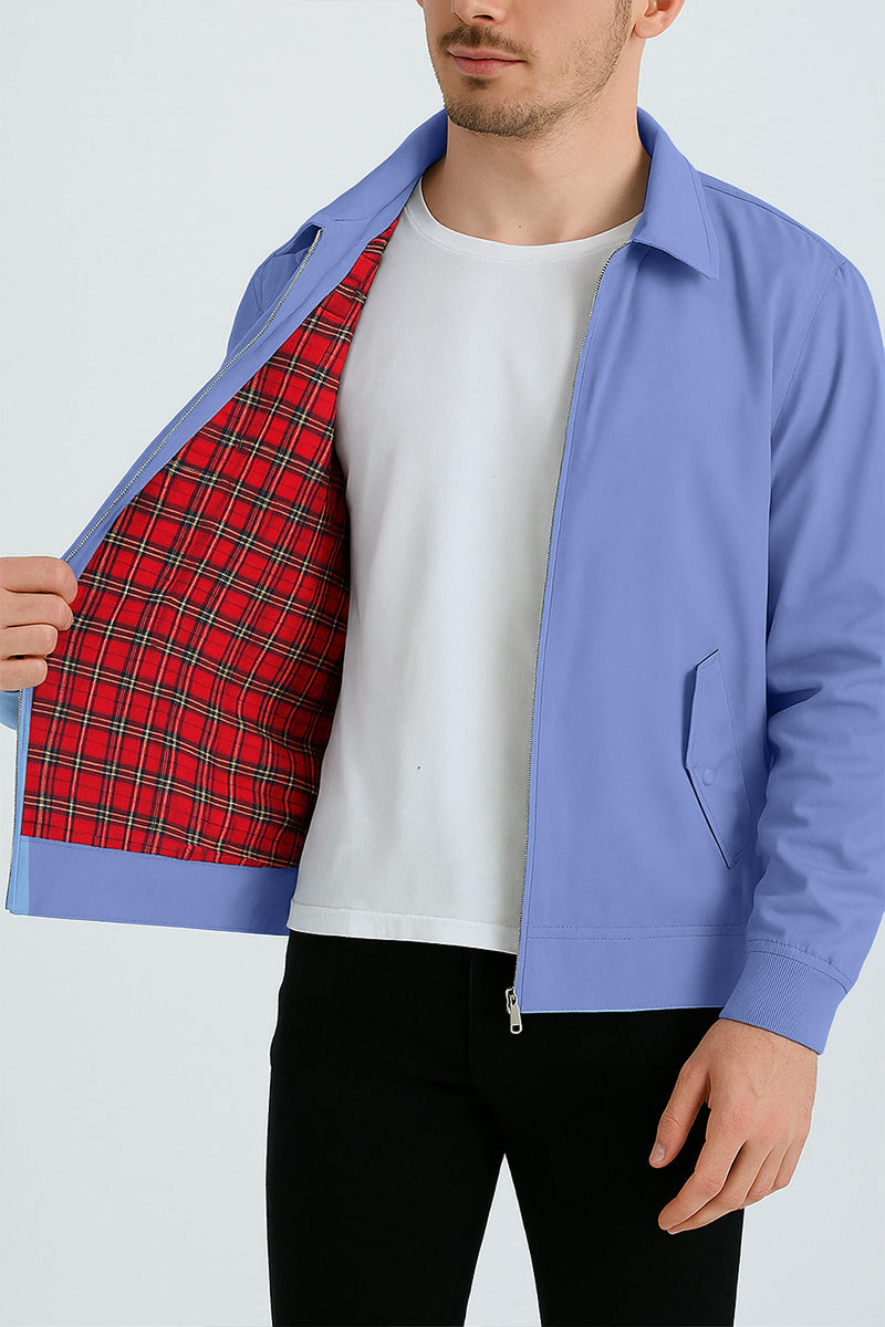 Harryson | Giacca Harrington con Fodera Tartan