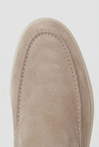 Yacht | Mocassino Aperto Camoscio — Beige