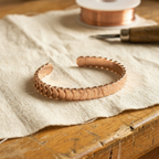 Bracciale in Rame a Scaglie Sovrapposte