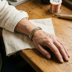 Bracciale in Rame Ritorto Tre Toni