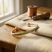 Bracciale in Rame a Fascia Stretta