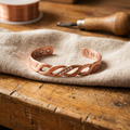 Bracciale in Rame a Due Fili con Magneti