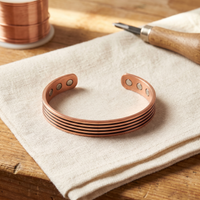 Bracciale in Rame a Cinque Linee