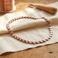 Collana in Rame a Maglie a Cuore