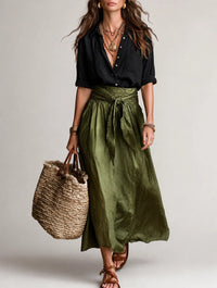 Martina | Abito Maxi Monospalla
